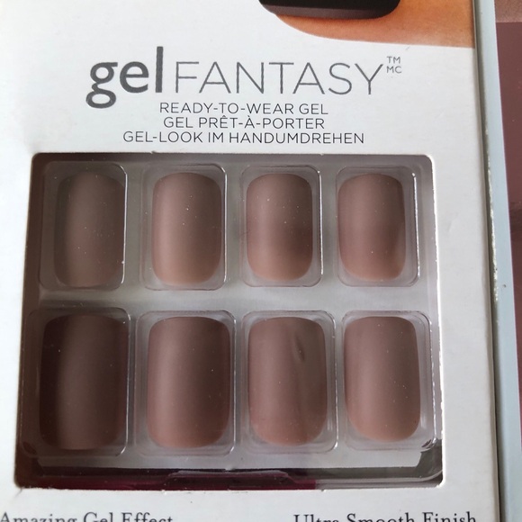 Set of 3 Kiss Press-On Nails Cream and Purple Collection - Picture 9 of 10